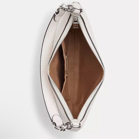 Coach Mini Payton Bag! NWT Silver/Chalk - Picture 5 of 11